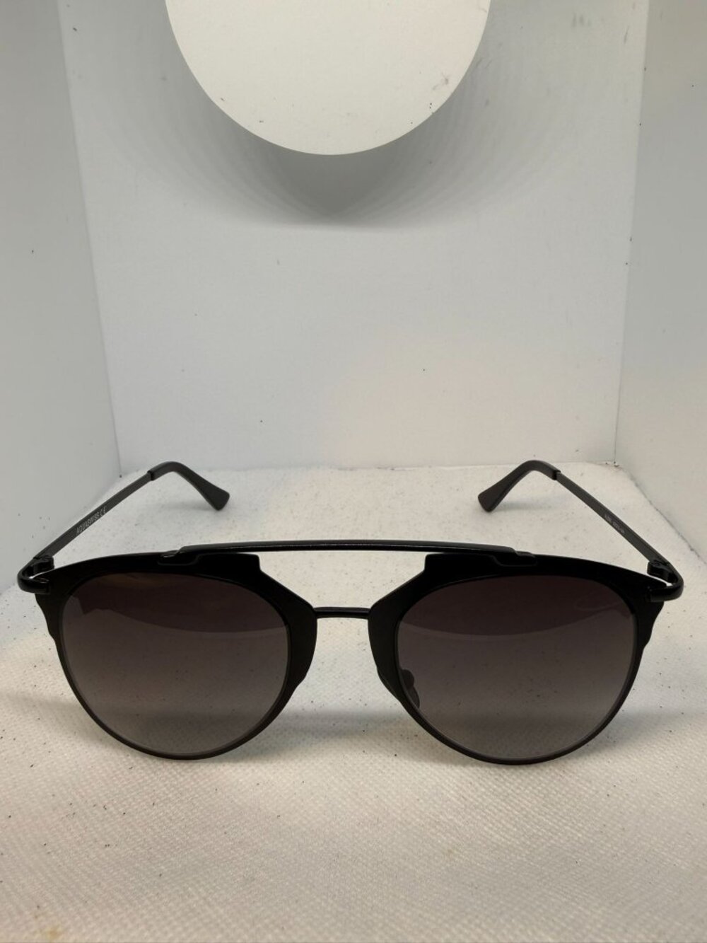 AQS Aquaswiss Alfie AL006 Matte Black Aviator Sunglasses Unisex 52mm